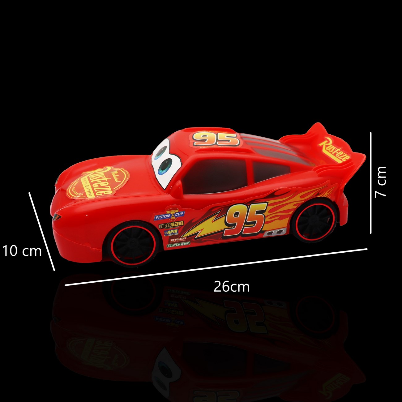 Rayo Mcqueen Carro Cars Juguete Niños Regalo